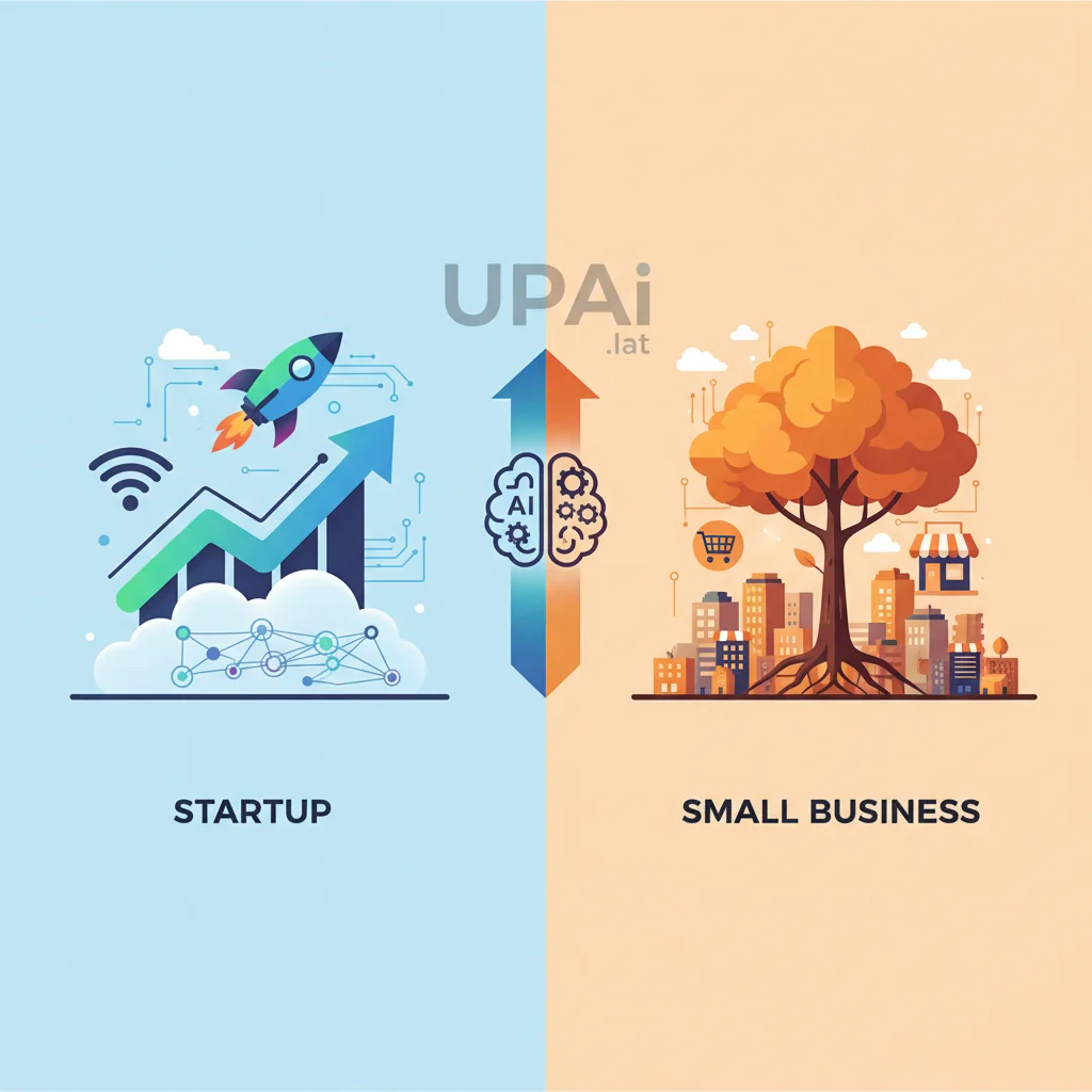 startup vs small business best practices