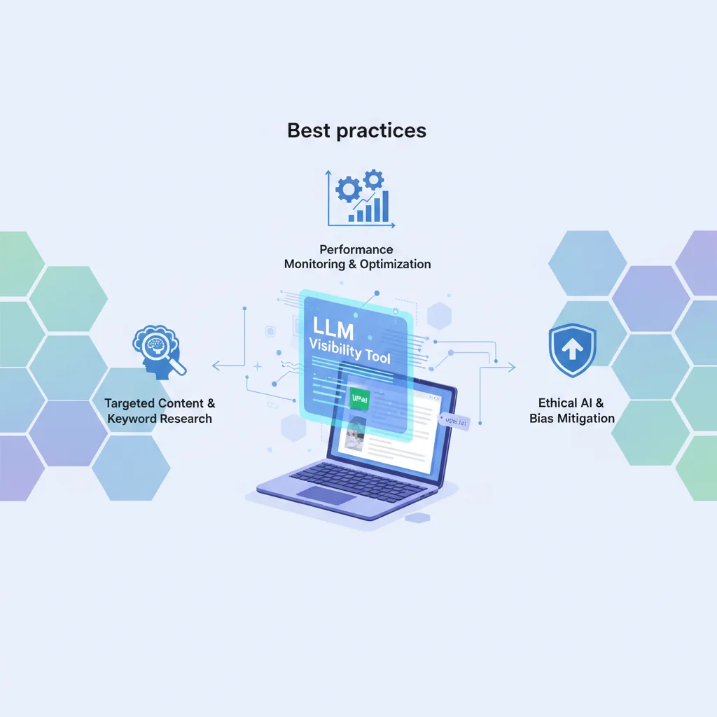 llm visibility tool best practices