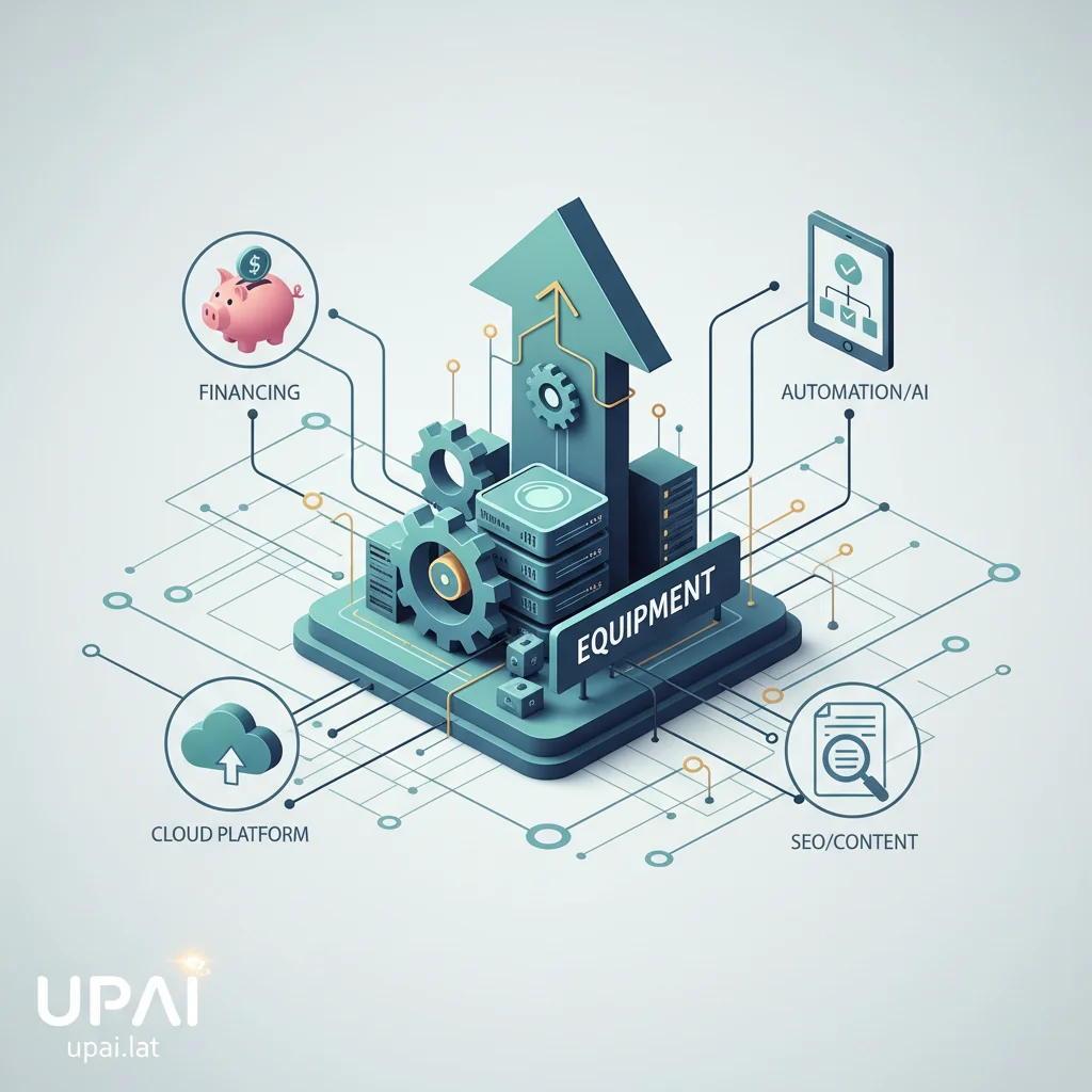 startup equipment financing best practices