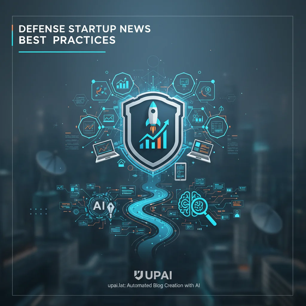 defense startup news best practices
